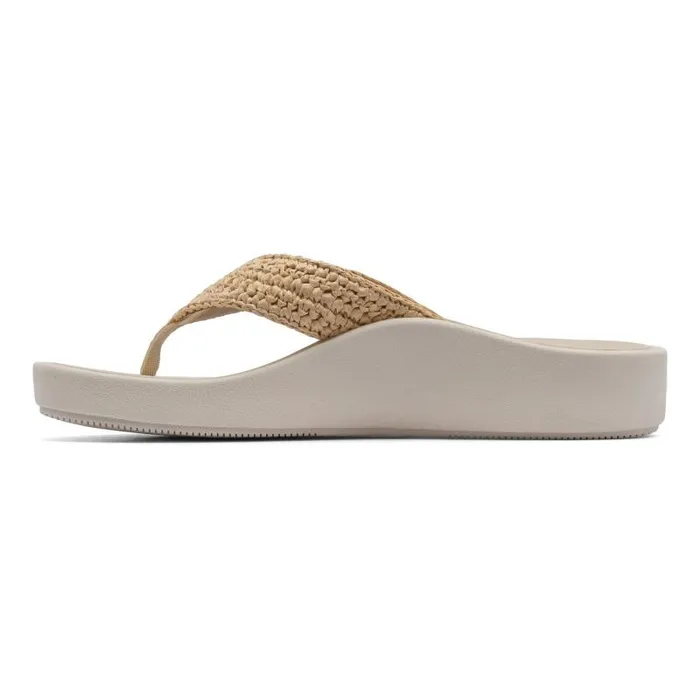 ABEO Paseo Thong Sandal Metatarsal Beige Womens Abeo Sandals