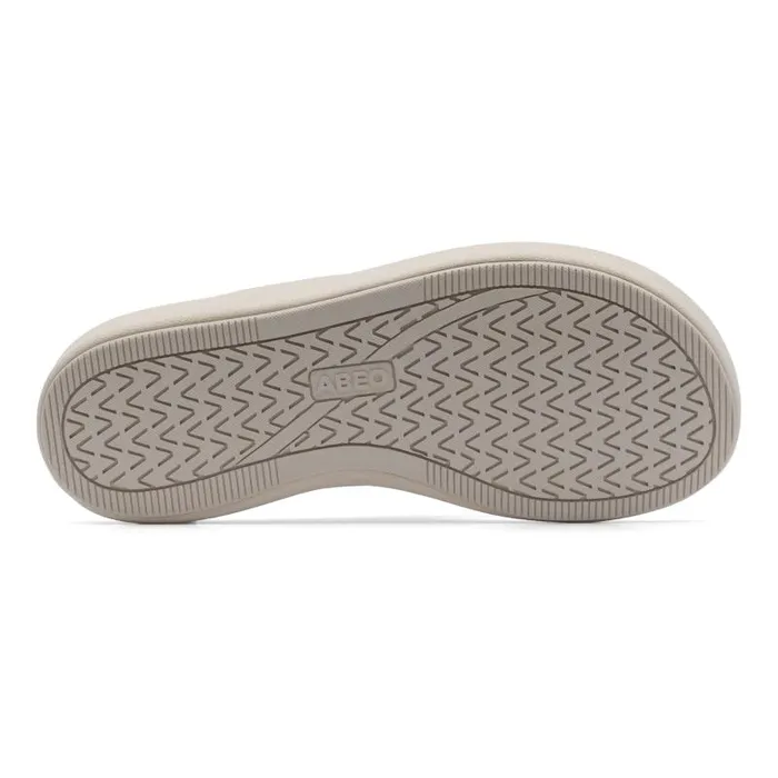 ABEO Paseo Thong Sandal Metatarsal Beige Womens Abeo Sandals