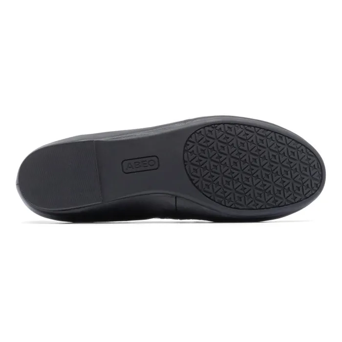 ABEO Promenade Flat Black Womens Abeo Casual Shoes