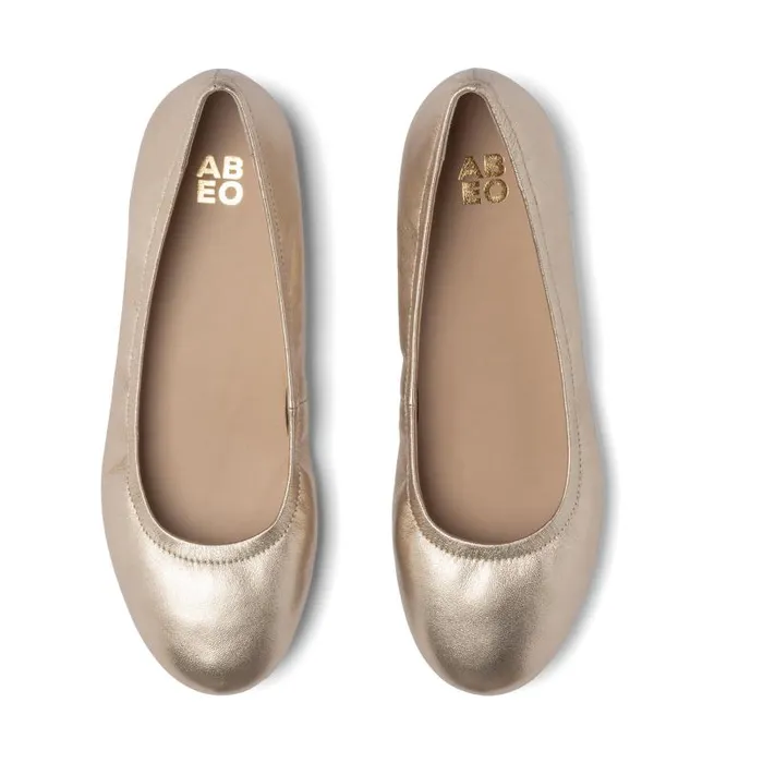 ABEO Promenade Flat Metatarsal Blue Womens Abeo Dress