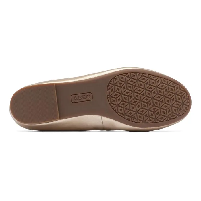 ABEO Promenade Flat Metatarsal Blue Womens Abeo Dress