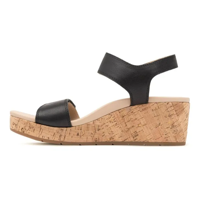 ABEO Riviera Strap Sandal Black Womens Abeo Sandals