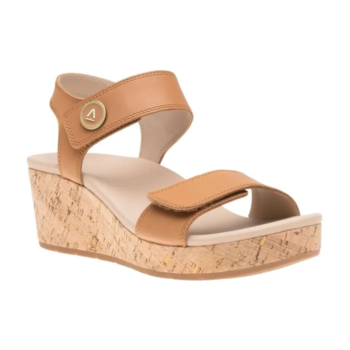 ABEO Riviera Strap Sandal Brown Womens Abeo Sandals