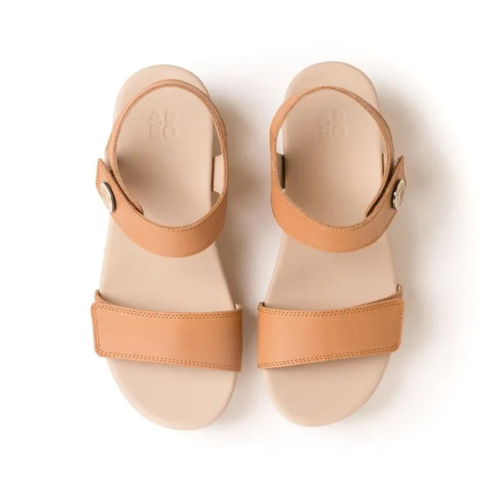 ABEO Riviera Strap Sandal Brown Womens Abeo Sandals