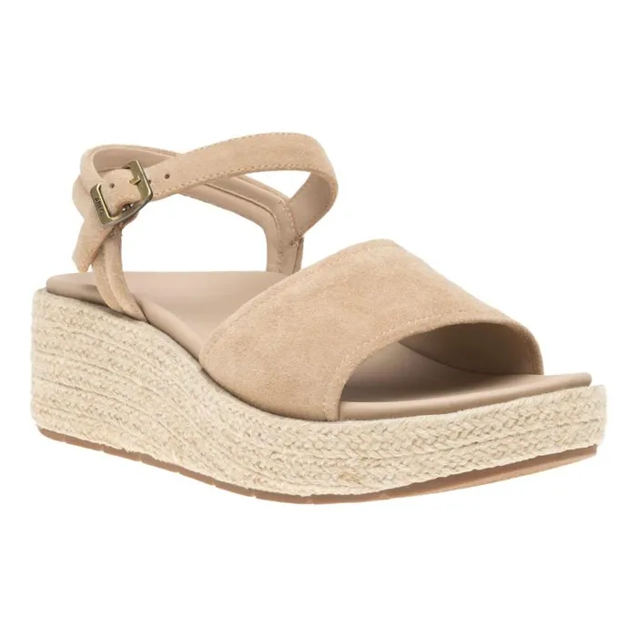 ABEO Solstice Buckle Sandal Beige Womens Abeo Sandals