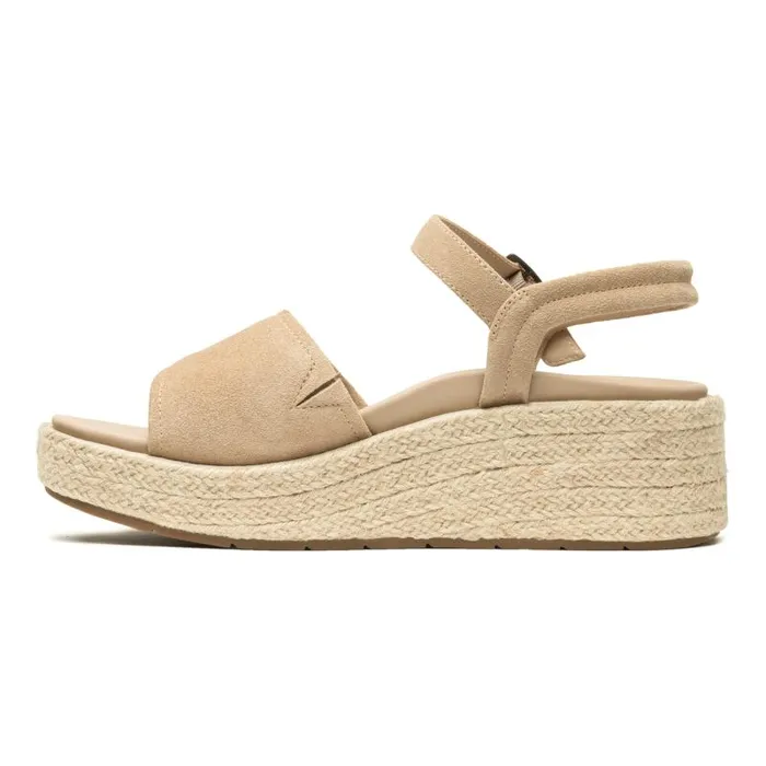 ABEO Solstice Buckle Sandal Beige Womens Abeo Sandals