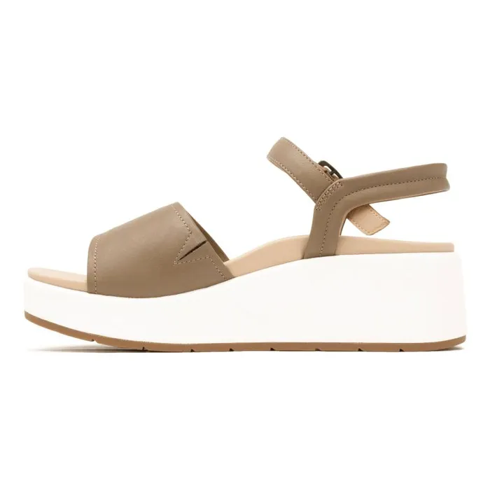ABEO Solstice Buckle Sandal Metatarsal Beige Womens Abeo Sandals