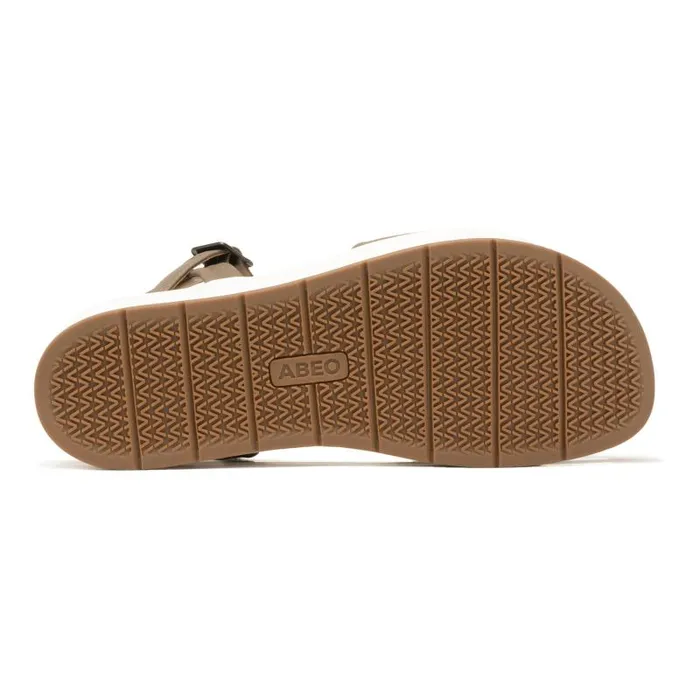 ABEO Solstice Buckle Sandal Metatarsal Beige Womens Abeo Sandals
