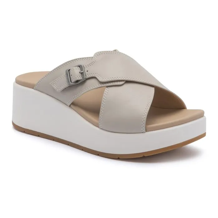 ABEO Solstice Cross Slide Metatarsal Tan Womens Abeo Sandals