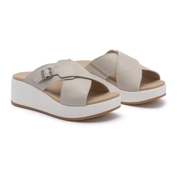 ABEO Solstice Cross Slide Metatarsal Tan Womens Abeo Sandals