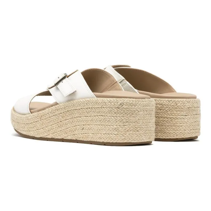 ABEO Solstice Cross Slide Metatarsal White Womens Abeo Sandals