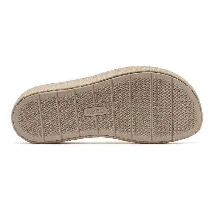 ABEO Solstice Slide White Womens Abeo Sandals