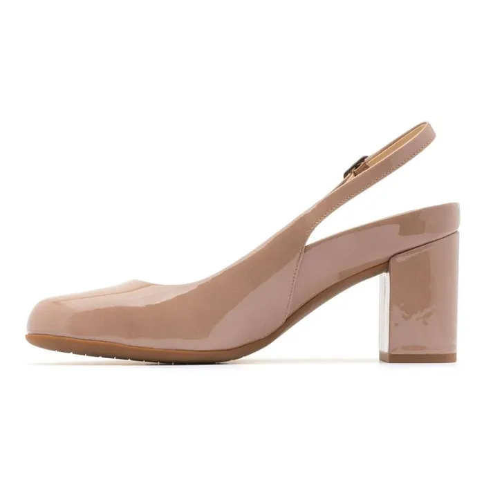 ABEO Tempo Slingback Metatarsal Tan Womens Abeo Dress