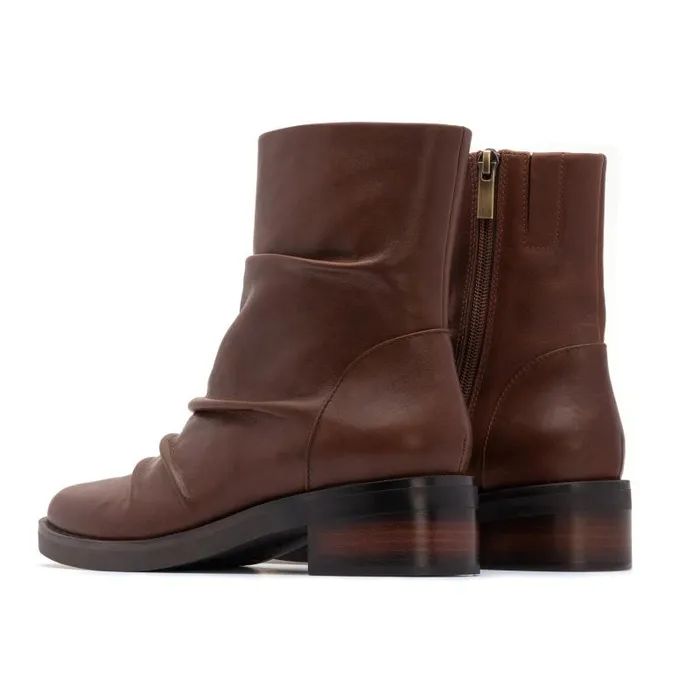 ABEO Traverse Scrunch Brown Womens Abeo Boots
