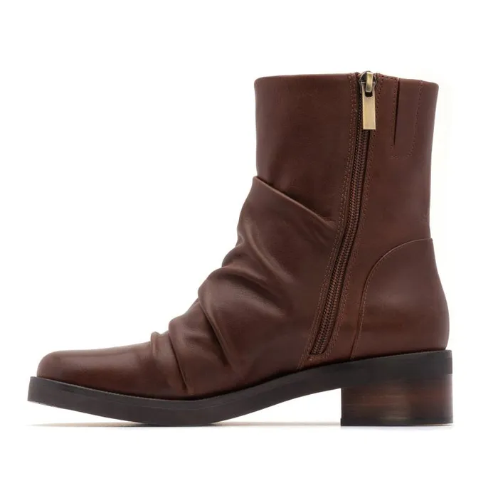 ABEO Traverse Scrunch Brown Womens Abeo Boots