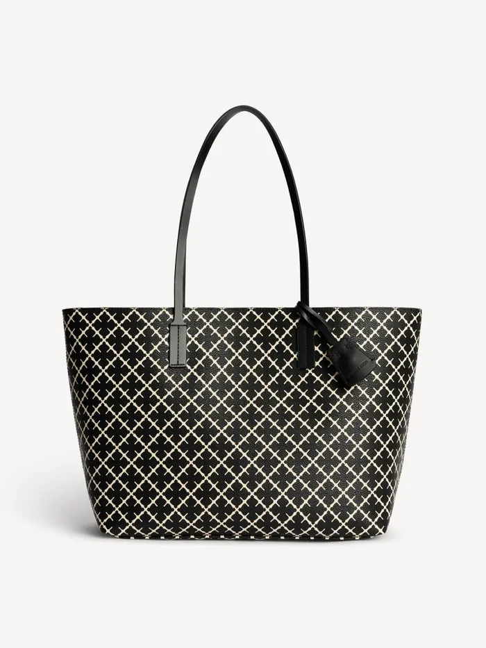 Abigail Printed Tote Bag Black Women By Malene Birger Bags