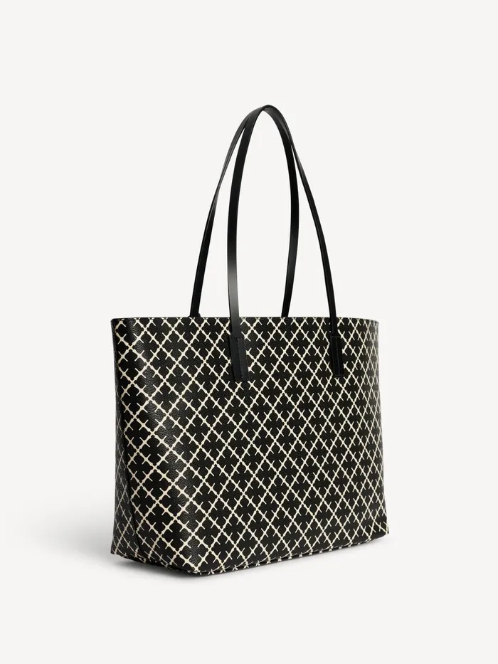 Abigail Printed Tote Bag Black Women By Malene Birger Bags