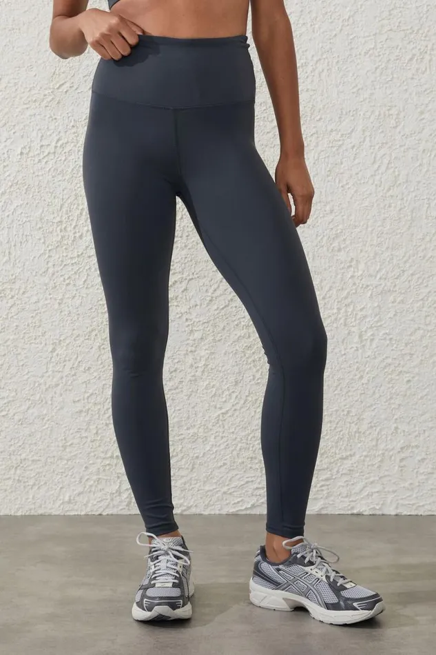 Active High Waist Core Full Length Tight Element Blue Women Cotton On Pants Active High Waist Core Full Length Tight Element Blue Women Cotton On Pants