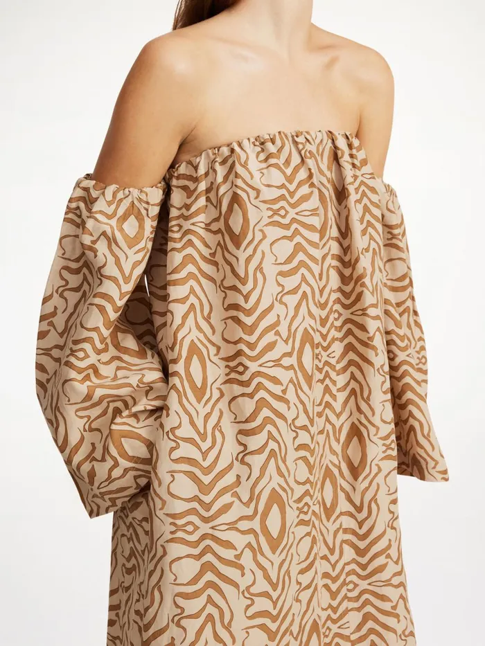 Aias Maxi Dress Peacock Women By Malene Birger Dresses