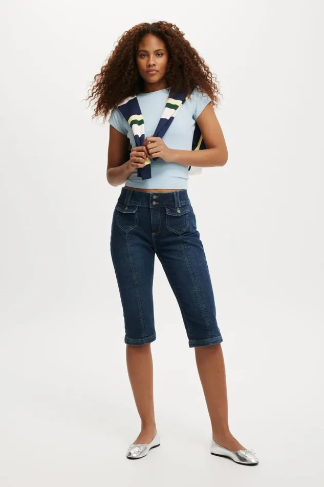 All Day Crew Tee Shoreline Women Cotton On Tops All Day Crew Tee Shoreline Women Cotton On Tops