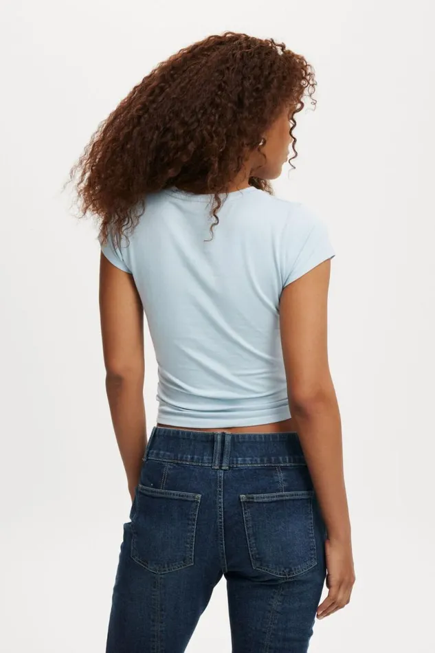 All Day Crew Tee Shoreline Women Cotton On Tops All Day Crew Tee Shoreline Women Cotton On Tops