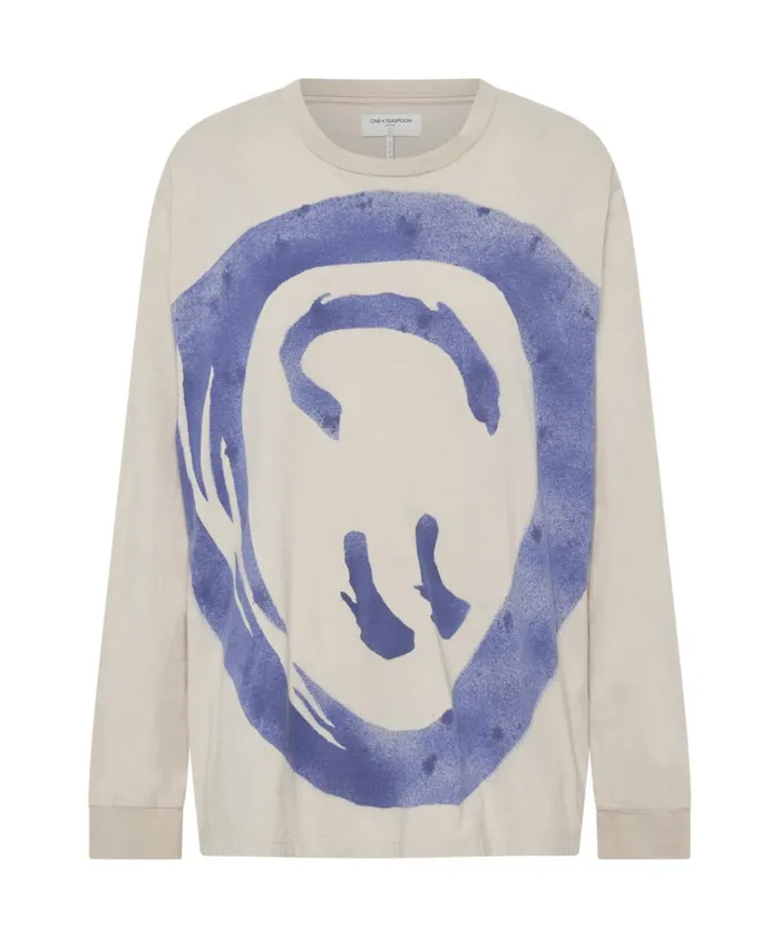 ALL YOU NEED IS LOVE LONGSLEEVE TEE Women One Teaspoon Basic Tees ALL YOU NEED IS LOVE LONGSLEEVE TEE Women One Teaspoon Basic Tees