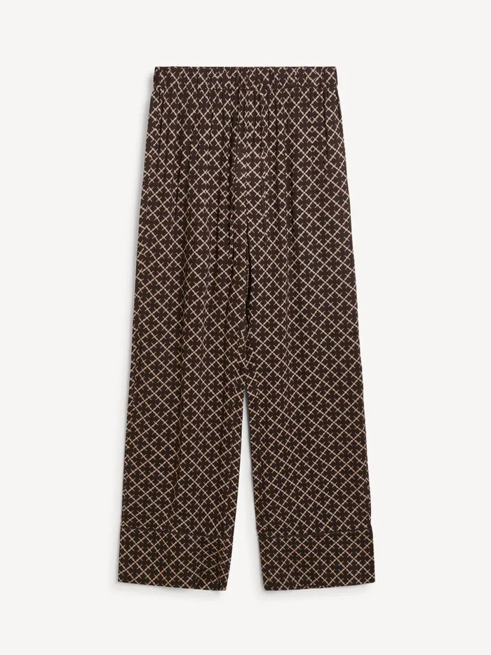 Ameliano WideLeg Trousers Signature Flower Women By Malene Birger Trousers
