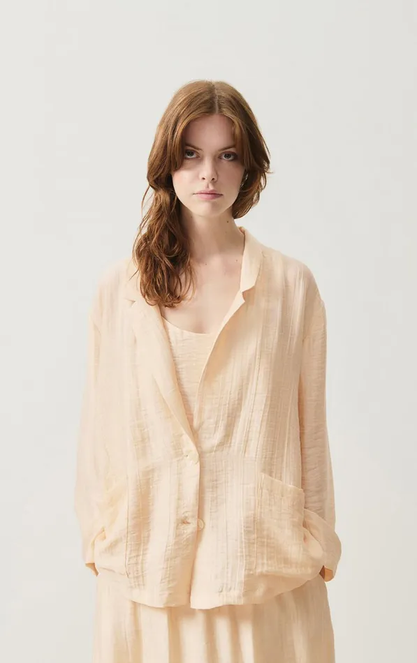 American Vintage Jackets and Blazers Women Blazer Detown Cheesecake
