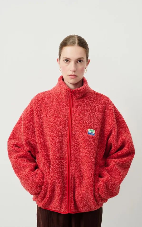 American Vintage Jackets and Blazers Women Jacket Hoktown Melange Poppy