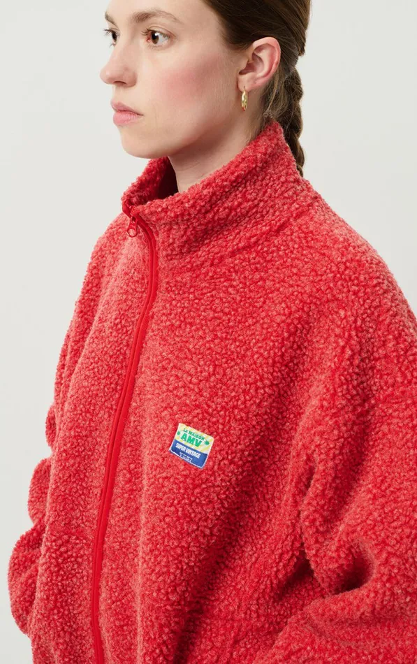 American Vintage Jackets and Blazers Women Jacket Hoktown Melange Poppy American Vintage Jackets and Blazers Women Jacket Hoktown Melange Poppy