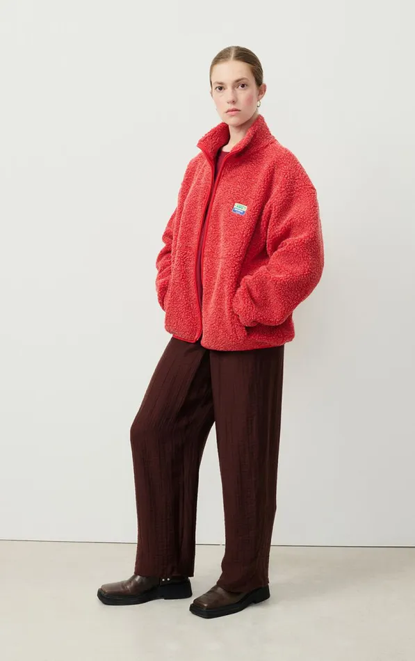 American Vintage Jackets and Blazers Women Jacket Hoktown Melange Poppy American Vintage Jackets and Blazers Women Jacket Hoktown Melange Poppy
