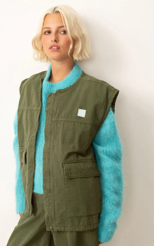 American Vintage Jackets and Blazers Women Jacket Rygybay Khaki