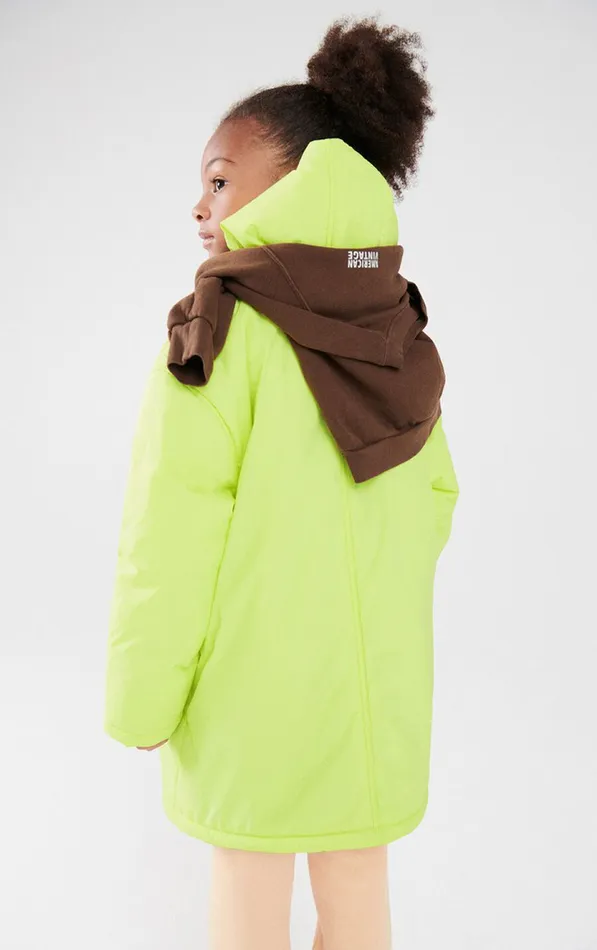American Vintage Jackets and Coats Kids Coat Zotcity Neon Yellow American Vintage Jackets and Coats Kids Coat Zotcity Neon Yellow