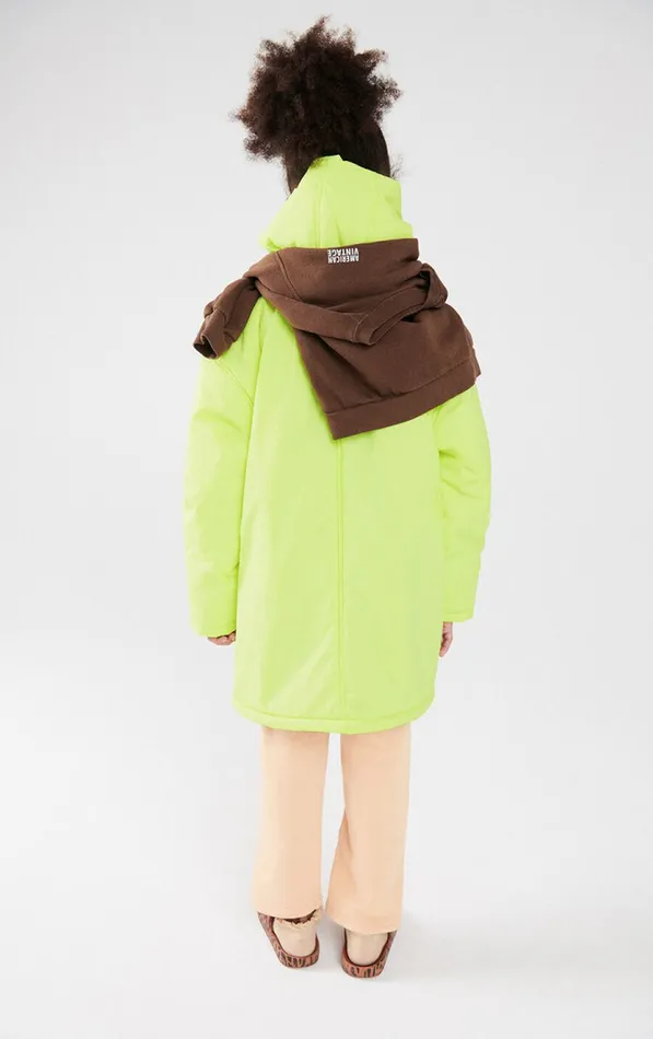 American Vintage Jackets and Coats Kids Coat Zotcity Neon Yellow American Vintage Jackets and Coats Kids Coat Zotcity Neon Yellow
