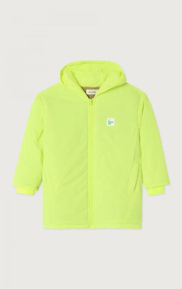 American Vintage Jackets and Coats Kids Coat Zotcity Neon Yellow American Vintage Jackets and Coats Kids Coat Zotcity Neon Yellow