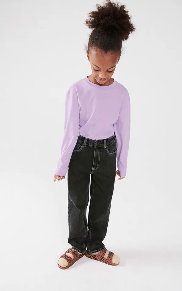 American Vintage Jeans Kids Straight Jeans Yopday Black Vintage American Vintage Jeans Kids Straight Jeans Yopday Black Vintage