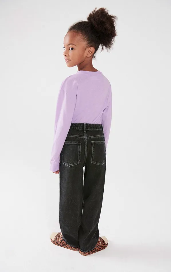 American Vintage Jeans Kids Straight Jeans Yopday Black Vintage American Vintage Jeans Kids Straight Jeans Yopday Black Vintage
