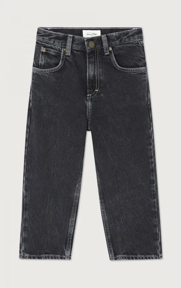 American Vintage Jeans Kids Straight Jeans Yopday Black Vintage American Vintage Jeans Kids Straight Jeans Yopday Black Vintage