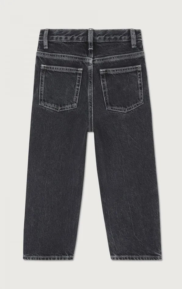 American Vintage Jeans Kids Straight Jeans Yopday Black Vintage American Vintage Jeans Kids Straight Jeans Yopday Black Vintage