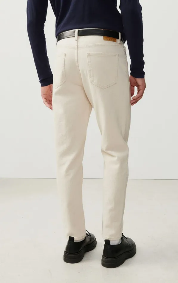 American Vintage Jeans Men Carrot Jeans Snopdog Ecru American Vintage Jeans Men Carrot Jeans Snopdog Ecru