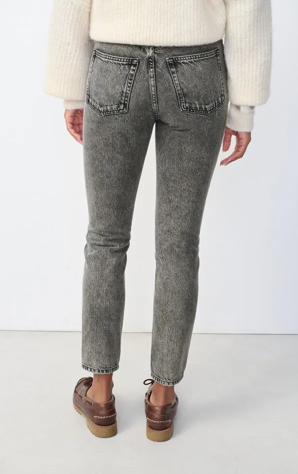 American Vintage Jeans Women Fitted Jeans Yopday Salt And Pepper American Vintage Jeans Women Fitted Jeans Yopday Salt And Pepper