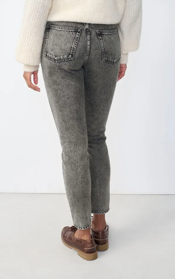 American Vintage Jeans Women Fitted Jeans Yopday Salt And Pepper American Vintage Jeans Women Fitted Jeans Yopday Salt And Pepper