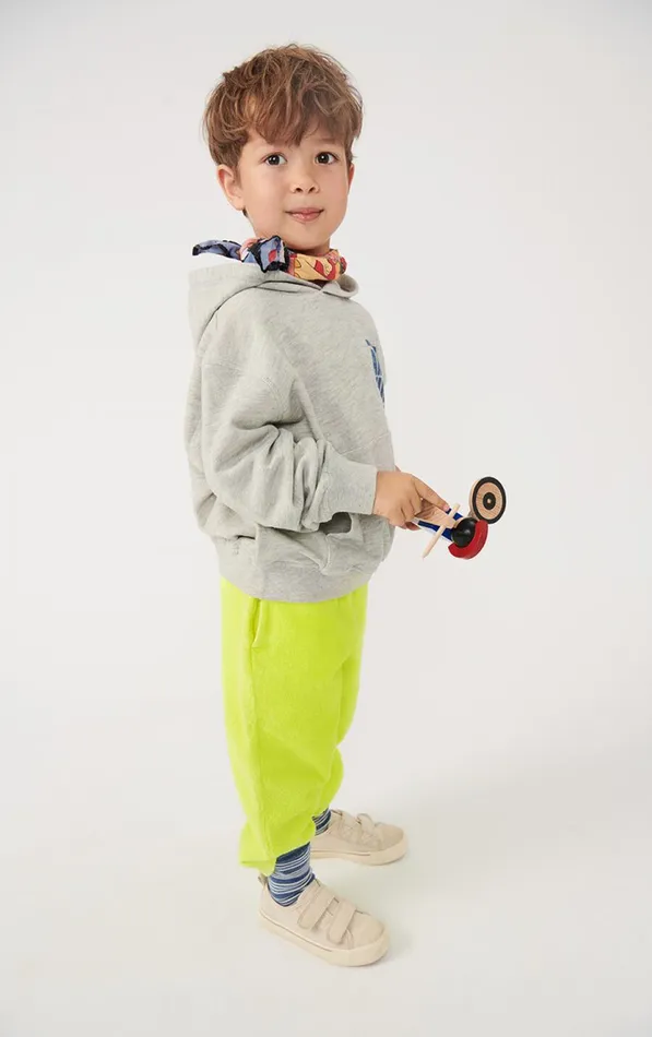 American Vintage Joggers Kids Joggers Bobypark Neon Yellow American Vintage Joggers Kids Joggers Bobypark Neon Yellow