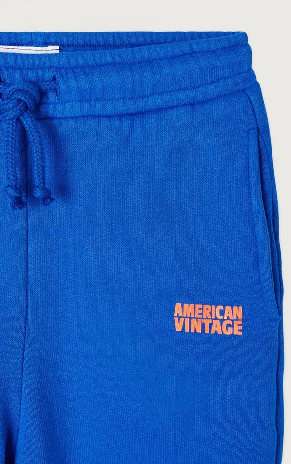 American Vintage Joggers Kids Joggers Izubird Prussian Blue Vintage American Vintage Joggers Kids Joggers Izubird Prussian Blue Vintage