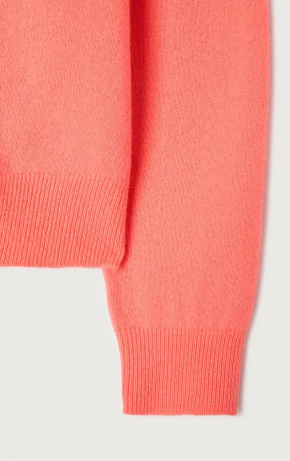 American Vintage Jumpers and Cardigans Men Jumper Raxow Coral American Vintage Jumpers and Cardigans Men Jumper Raxow Coral