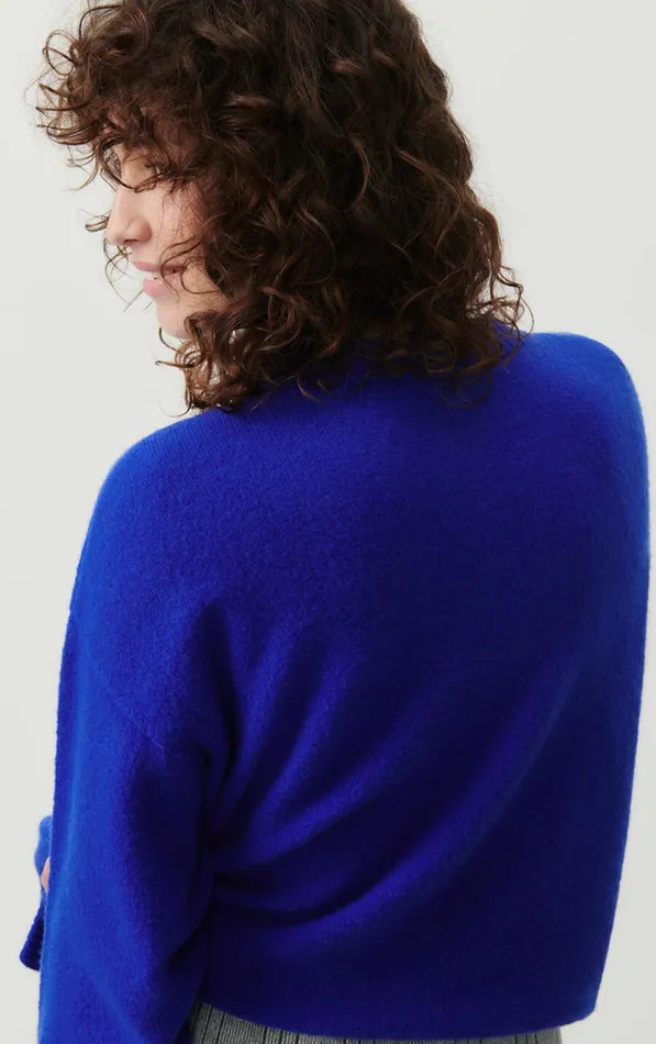 American Vintage Jumpers and Cardigans Women Cardigan Damsville Indigo American Vintage Jumpers and Cardigans Women Cardigan Damsville Indigo