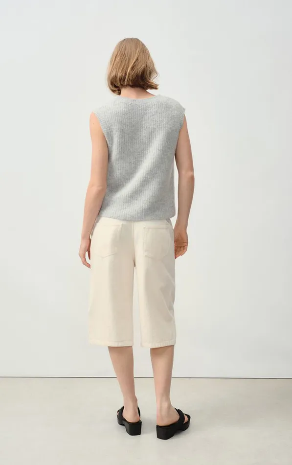 American Vintage Jumpers and Cardigans Women Cardigan East Heather Grey American Vintage Jumpers and Cardigans Women Cardigan East Heather Grey