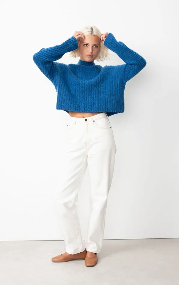 American Vintage Jumpers and Cardigans Women Jumper Falyday Melange Olympiad American Vintage Jumpers and Cardigans Women Jumper Falyday Melange Olympiad