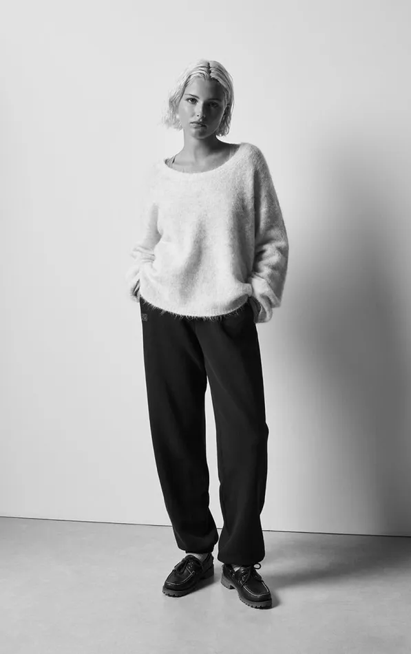 American Vintage Jumpers and Cardigans Women Jumper Nuny Polar Melange American Vintage Jumpers and Cardigans Women Jumper Nuny Polar Melange