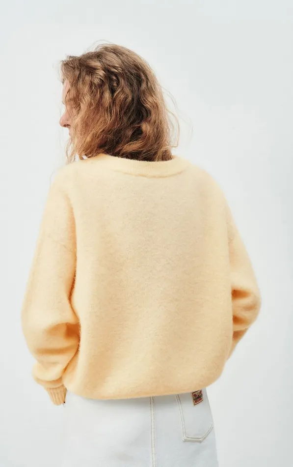 American Vintage Jumpers and Cardigans Women Jumper Vitow Melange Cheesecake American Vintage Jumpers and Cardigans Women Jumper Vitow Melange Cheesecake